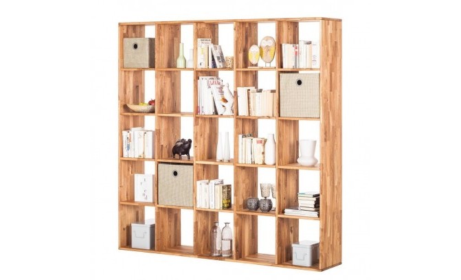 Стеллаж GREPWOOD 5Х5 из массива дуба